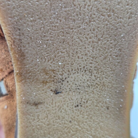 Naughty Monkey Noah Suede Ankle Boots Carmel Brown Size 8.5 - Picture 14 of 14